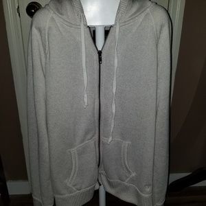 AE ladies fleece hoodie size large